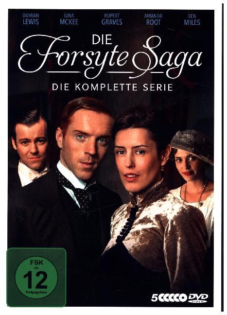 Die Forsyte Saga - Die komplette Serie, 5 DVD (Re-release) main product photo