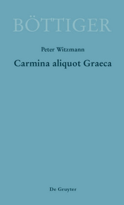 Carmina aliquot Graeca