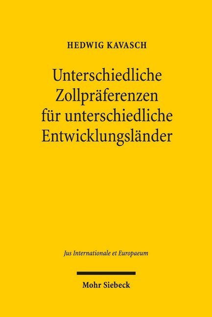 Unterschiedliche Zollpräferenzen für unterschiedliche Entwicklungsländer main product photo