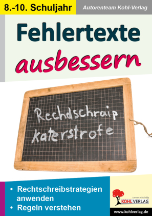 Fehlertexte ausbessern