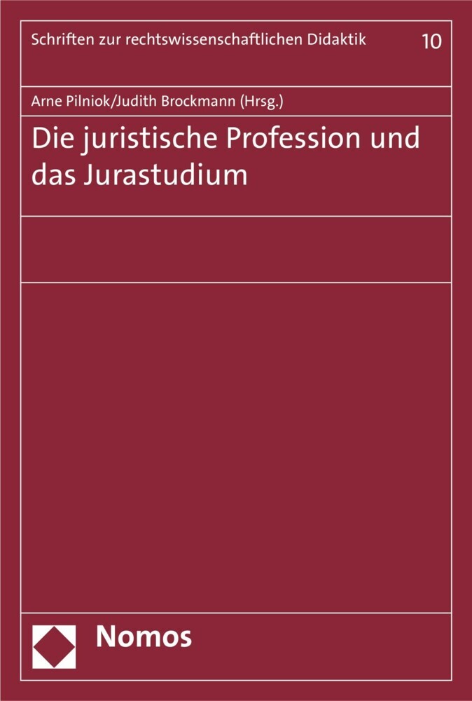 Die juristische Profession und das Jurastudium main product photo