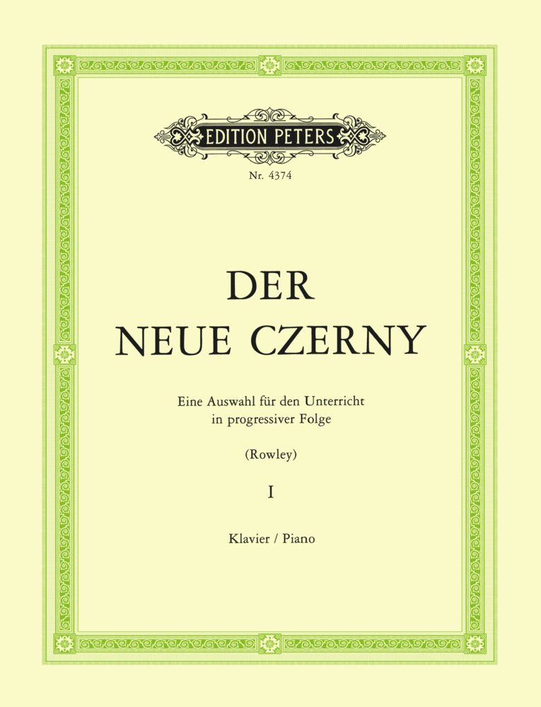New Czerny Volume 1. Bd.1 main product photo