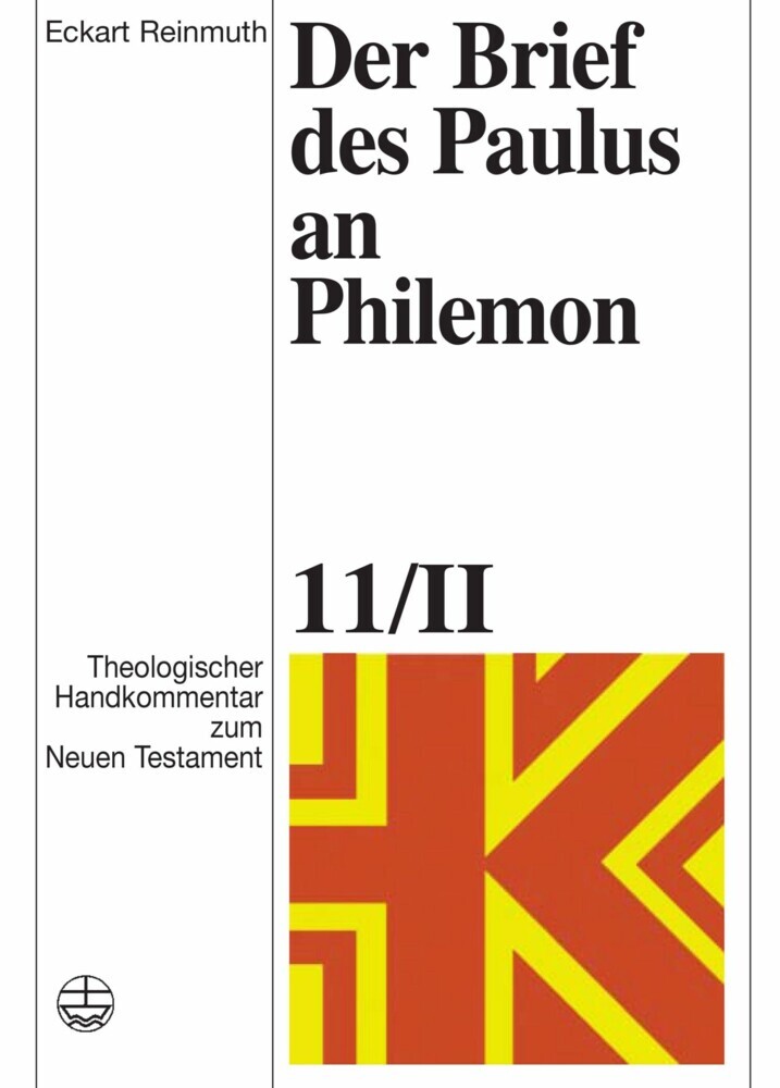 Theologischer Handkommentar zum Neuen Testament / Der Brief des Paulus an Philemon main product photo