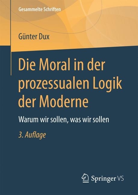 Die Moral in der prozessualen Logik der Moderne main product photo