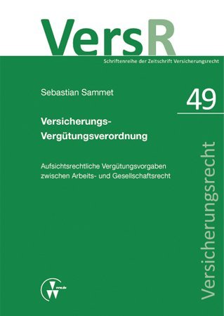 Versicherungs-Vergütungsverordnung main product photo