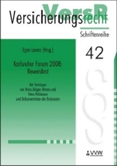 Karlsruher Forum 2008: Beweislast