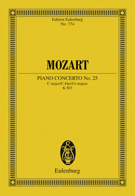Piano Concerto No. 25 C major main product photo