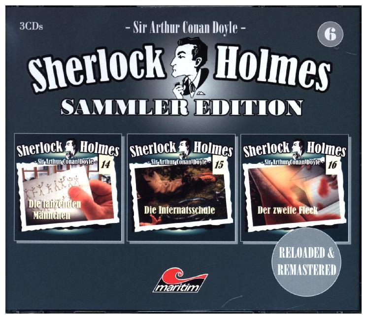 Sherlock Holmes Sammler Edition, 3 Audio-CDs main product photo