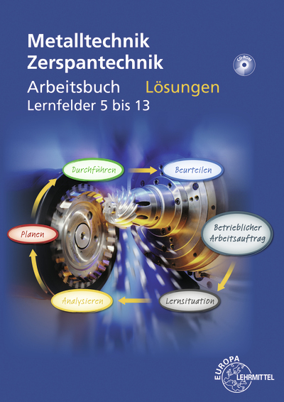 Metalltechnik: Zerspantechnik, Lösungen mit CD-ROM main product photo