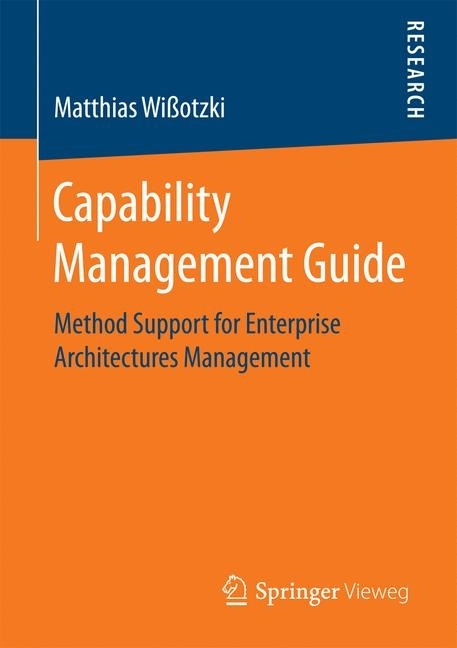 Capability Management Guide main product photo