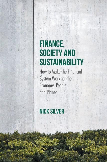 Finance, Society and Sustainability main product photo