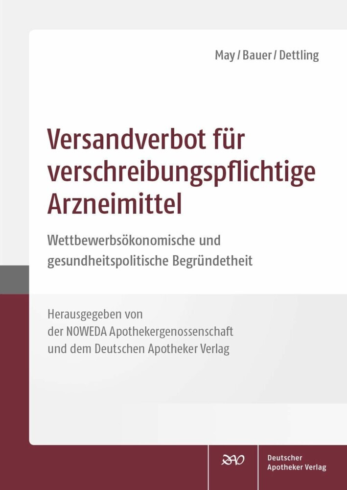 Versandverbot für verschreibungspflichtige Arzneimittel main product photo