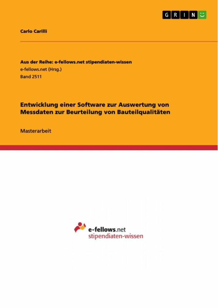 Entwicklung einer Software zur Auswertung von Messdaten zur Beurteilung von Bauteilqualitäten main product photo