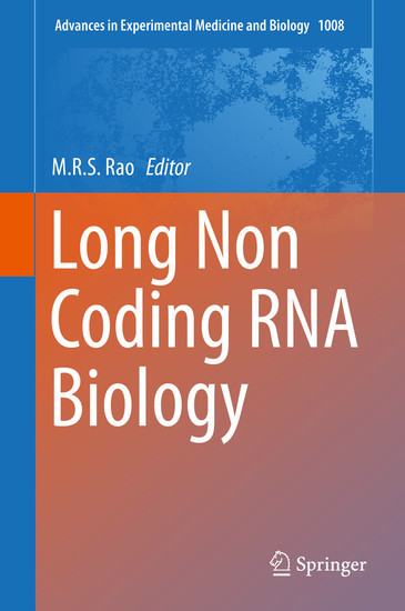 Long Non Coding RNA Biology main product photo