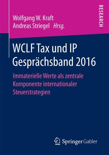WCLF Tax und IP Gesprächsband 2016 main product photo