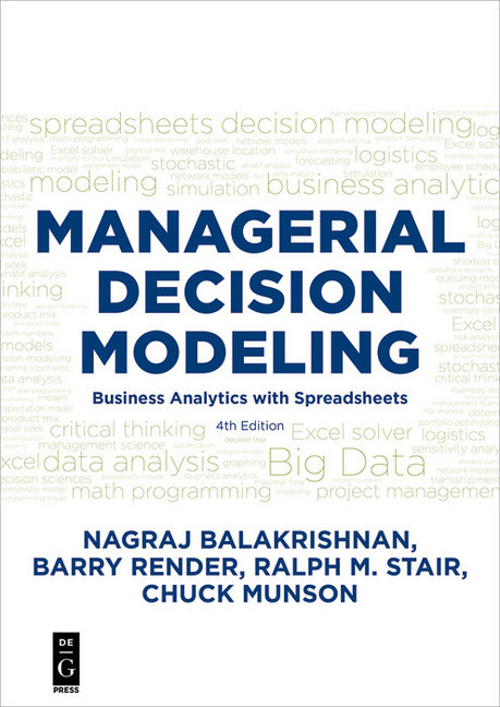 Managerial Decision Modeling main product photo