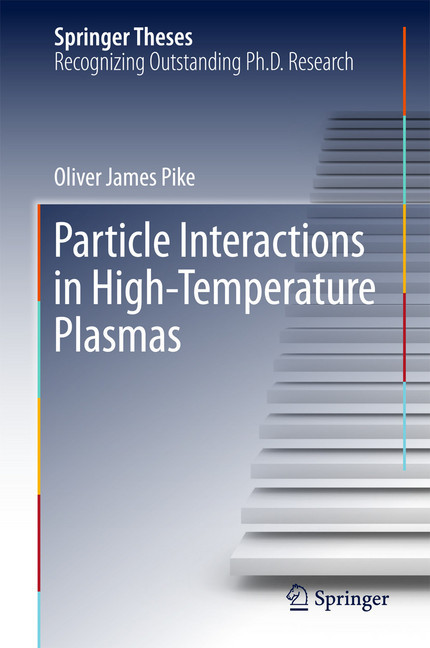 Particle Interactions in High-Temperature Plasmas main product photo