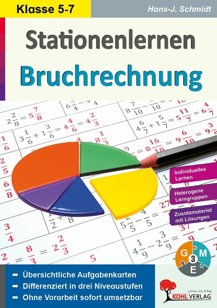 Stationenlernen Bruchrechnung main product photo