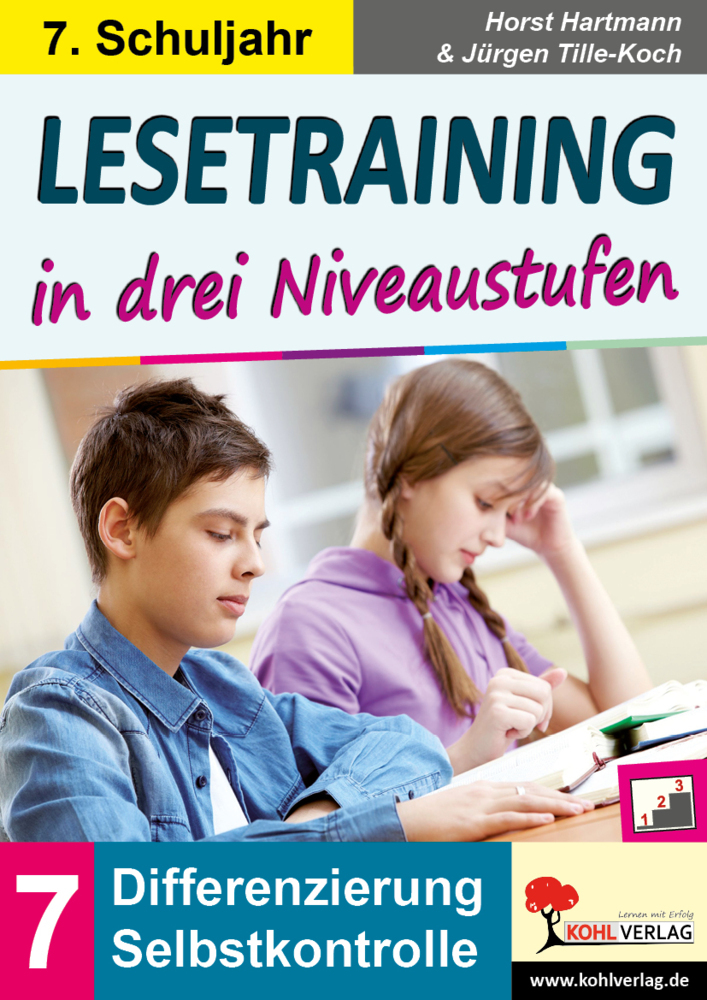 Lesetraining in drei Niveaustufen / Klasse 7 main product photo