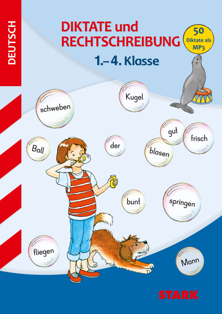 STARK Diktate und Rechtschreibung 1. bis 4. Klasse - Training Grundschule main product photo