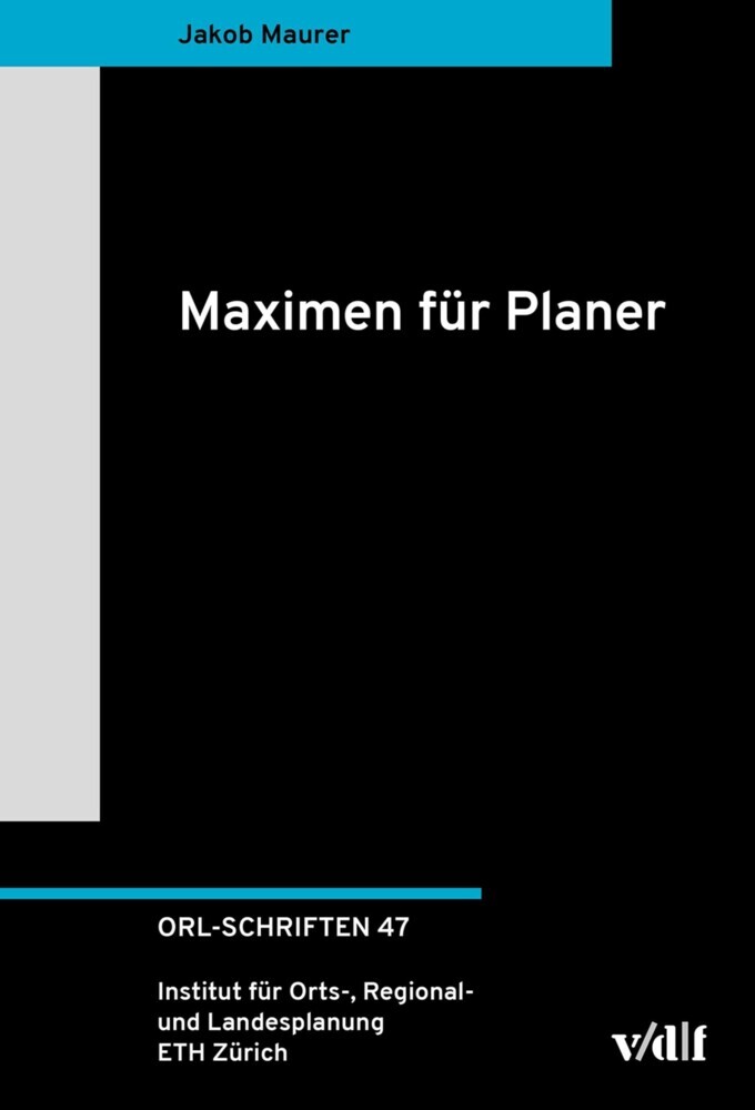 Maximen für Planer main product photo