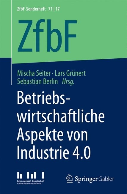 Betriebswirtschaftliche Aspekte von Industrie 4.0 main product photo