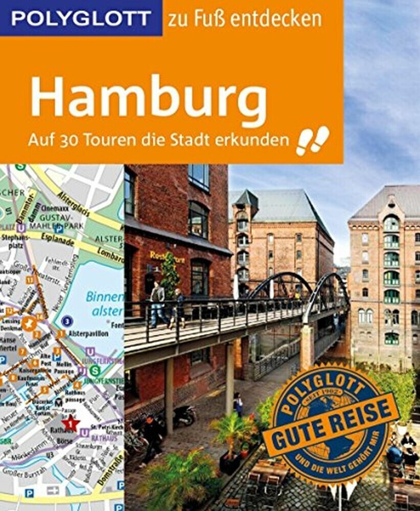 POLYGLOTT Reiseführer Hamburg zu Fuß entdecken main product photo