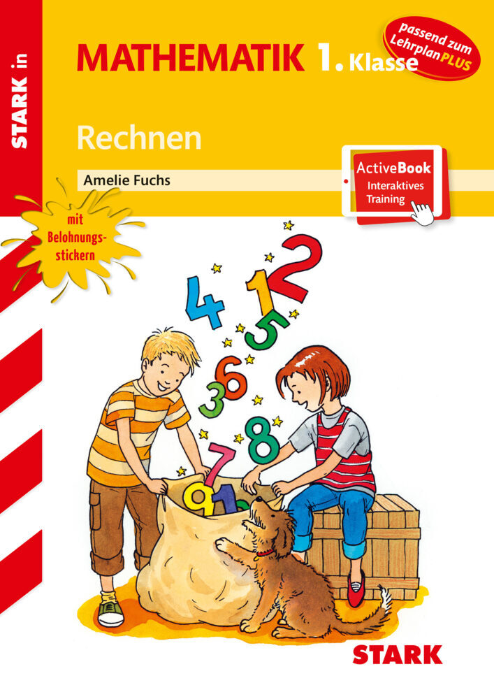 STARK Rechnen 1. Klasse - Training Grundschule - Grundwissen, Aufgaben und Lösungen, m. 1 Buch, m. 1 Beilage main product photo