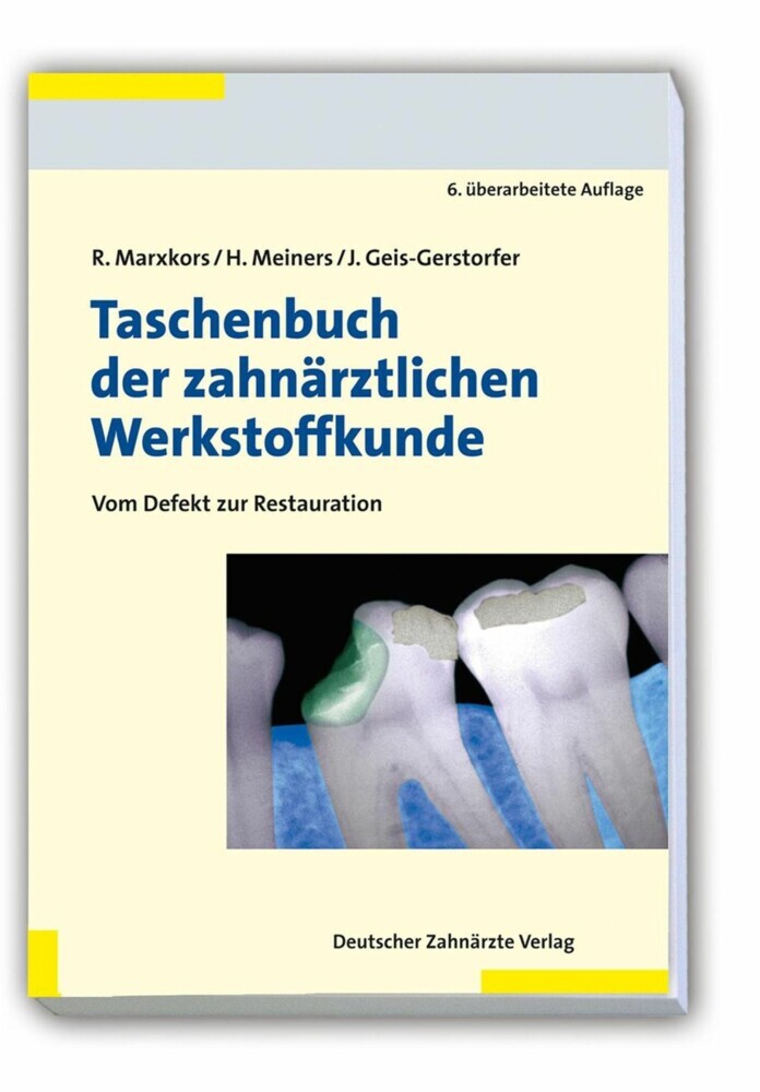 Taschenbuch der zahnärztlichen Werkstoffkunde main product photo