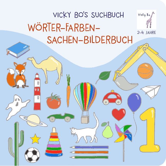 Vicky Bo's Suchbuch. Wörter- Farben- Sachen-Bilderbuch. 2-4 Jahre main product photo