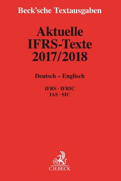 Aktuelle IFRS-Texte 2017/2018 main product photo