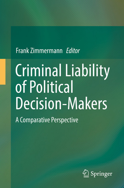 Criminal Liability of Political Decision-Makers main product photo