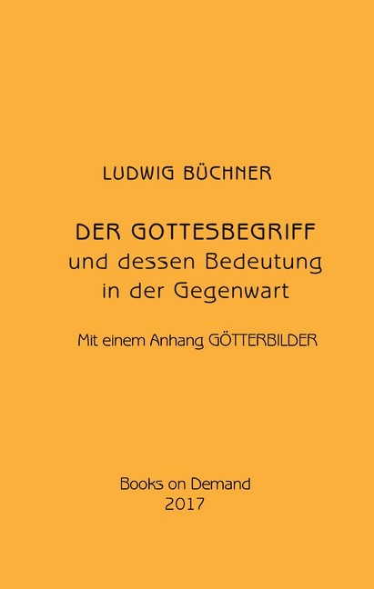 Der Gottesbegriff und dessen Bedeutung in der Gegenwart main product photo