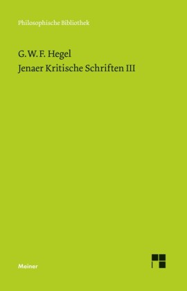Jenaer Kritische Schriften III