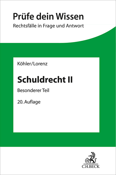 Schuldrecht II main product photo