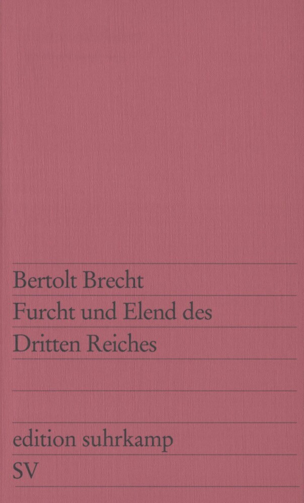 Furcht und Elend des Dritten Reiches main product photo