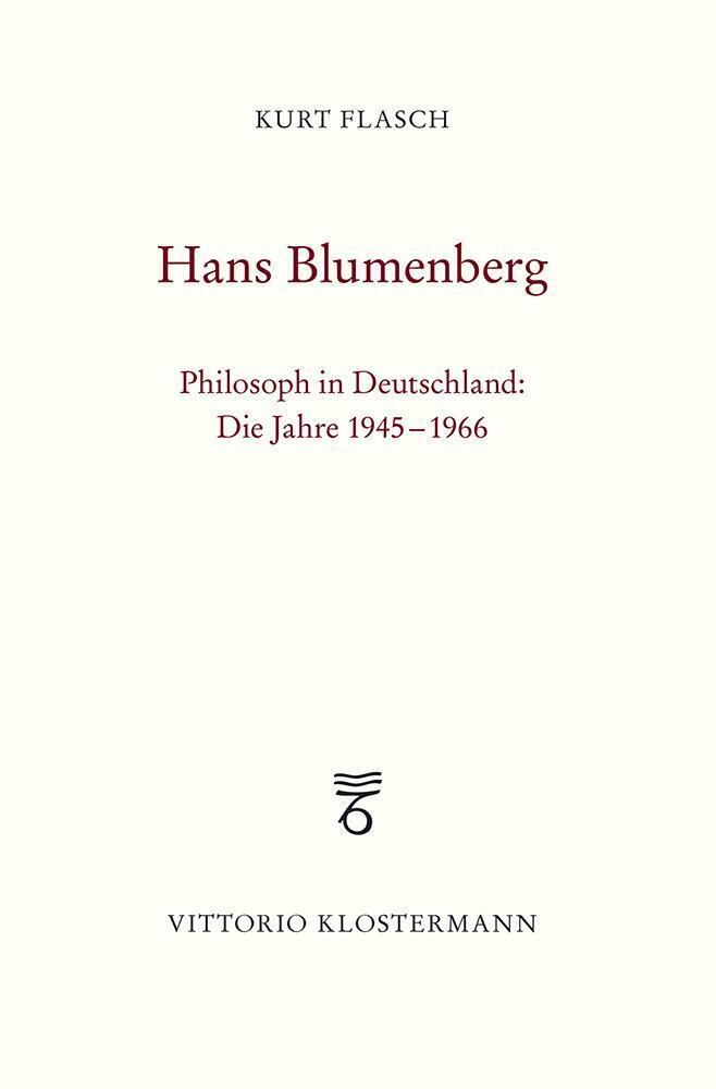 Hans Blumenberg main product photo