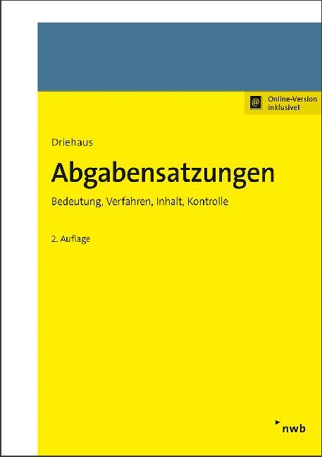 Abgabensatzungen main product photo