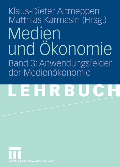 Medien und Ökonomie main product photo