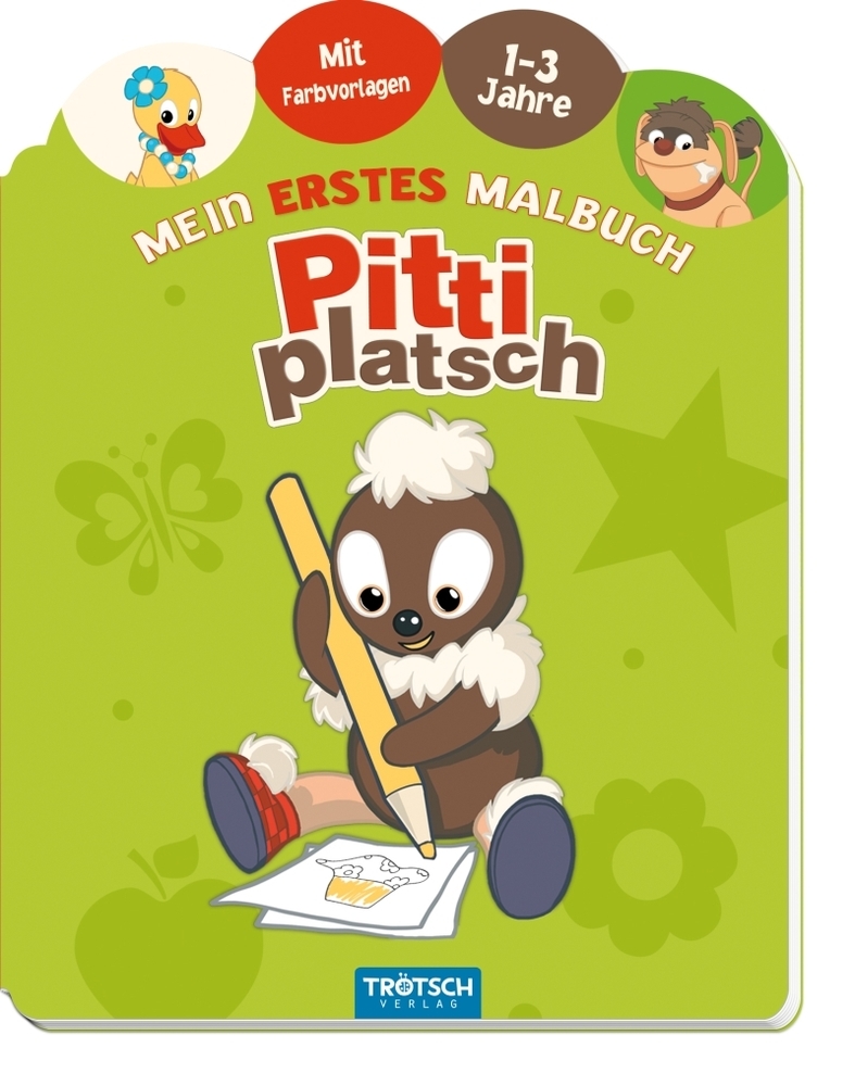 Trötsch Mein erstes Malbuch Pittiplatsch main product photo