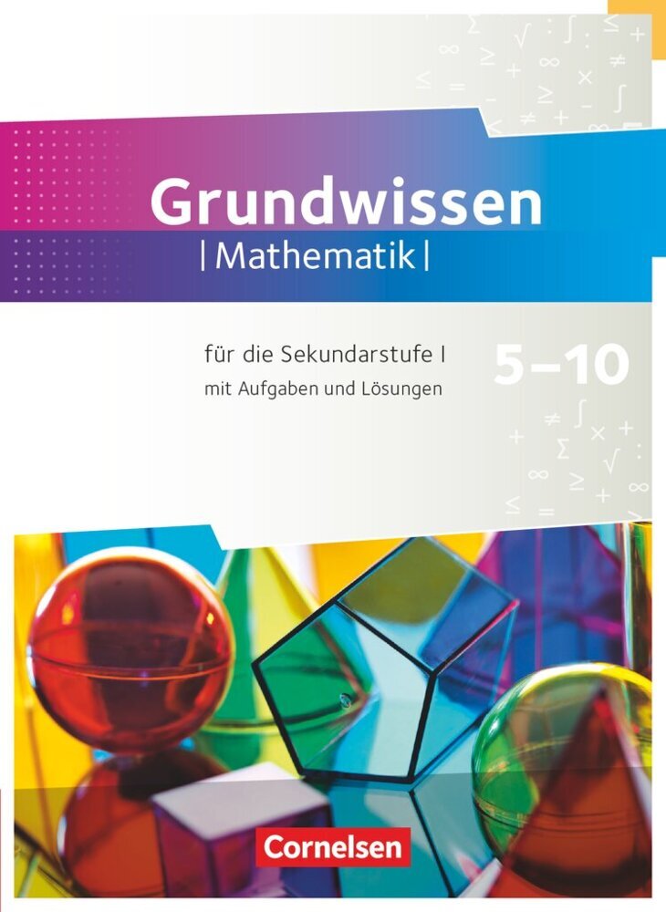 Fundamente der Mathematik - Übungsmaterialien Sekundarstufe I/II - 5. bis 10. Schuljahr main product photo
