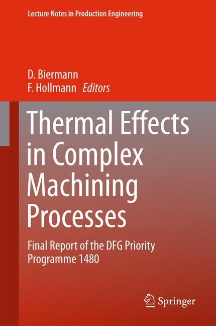 Thermal Effects in Complex Machining Processes main product photo