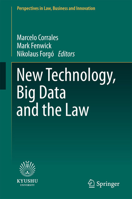 New Technology, Big Data and the Law main product photo