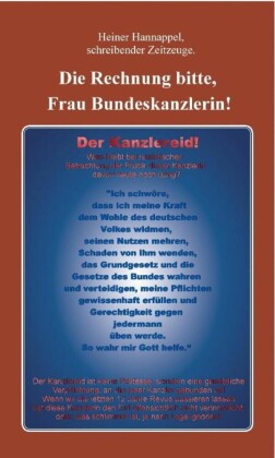 Die Rechnung bitte, Frau Bundeskanzlerin!