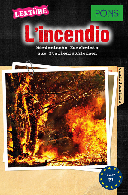 PONS Kurzkrimi Italienisch: L'incendio main product photo