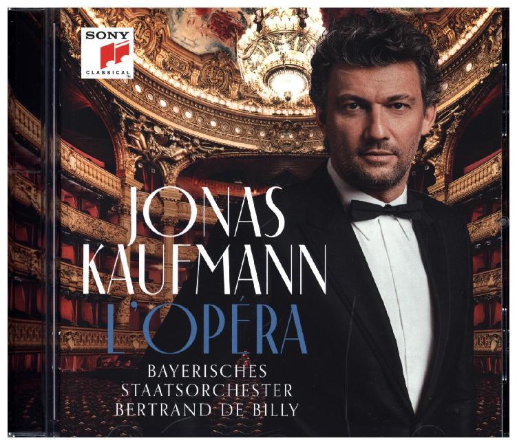 Jonas Kaufmann - L'Opéra, 1 Audio-CD, 1 Audio-CD main product photo