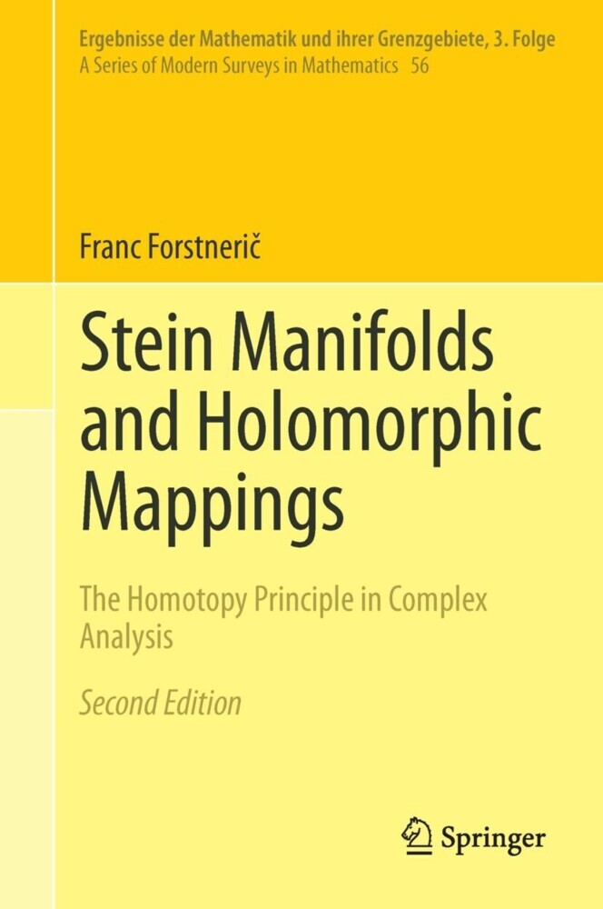 Stein Manifolds and Holomorphic Mappings main product photo