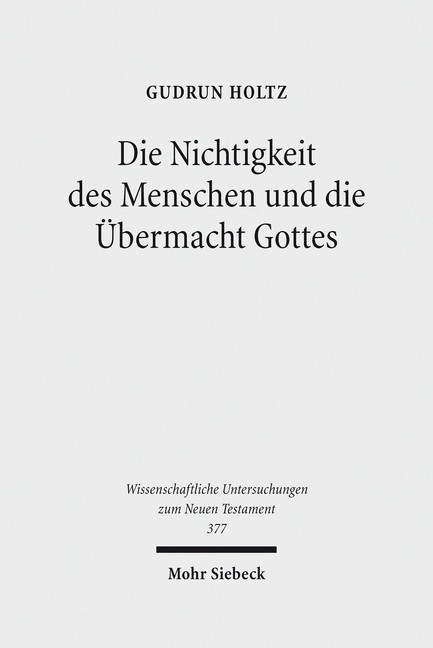 Die Nichtigkeit des Menschen und die Übermacht Gottes main product photo