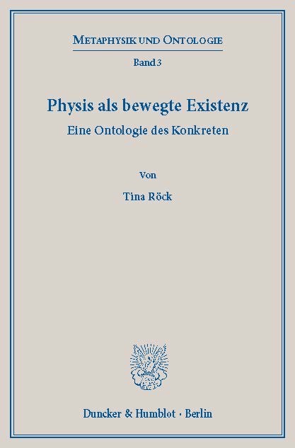 Physis als bewegte Existenz. main product photo