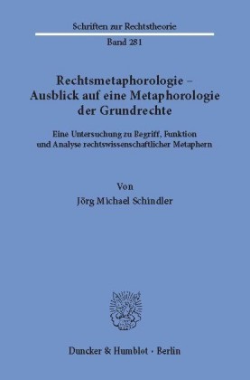 Rechtsmetaphorologie - Ausblick auf eine Metaphorologie der Grundrechte.